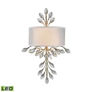 Elk Asbury 23" Lighting Sconce - Aged Silver 16280/2